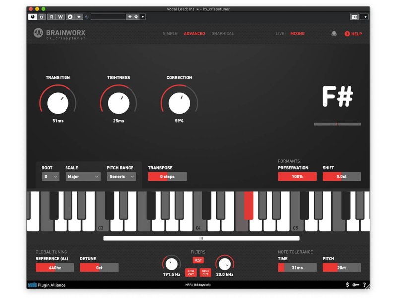 Plugin Alliance Brainworx bx_crispytuner